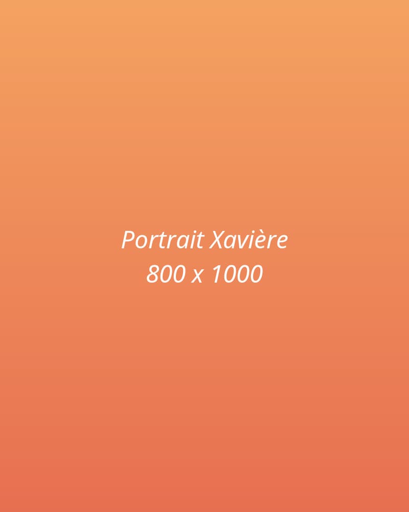 Portrait de Xavière Pichonnaz